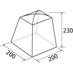 Cucinotto Brunner Chef II Outdoor 200X200 -Campeggio Offerta Economica chef ii outdoor 200 x 200 3