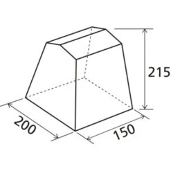 Cucinotto Brunner Gusto II NG 200X150 -Campeggio Offerta Economica cucinotto gusto ii ng 1 3