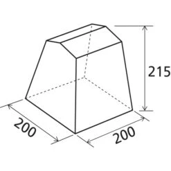 Cucinotto Brunner Vida II NG 200 X 200 -Campeggio Offerta Economica cucinotto vida i ng 200 x 150 5