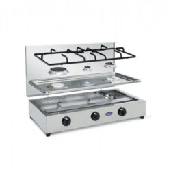Parker® Fornello A Gas 3F Inox -Campeggio Offerta Economica fornello a gas inox 300 2