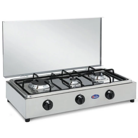 Parker® Fornello A Gas 3F Inox -Campeggio Offerta Economica fornello a gas inox 300